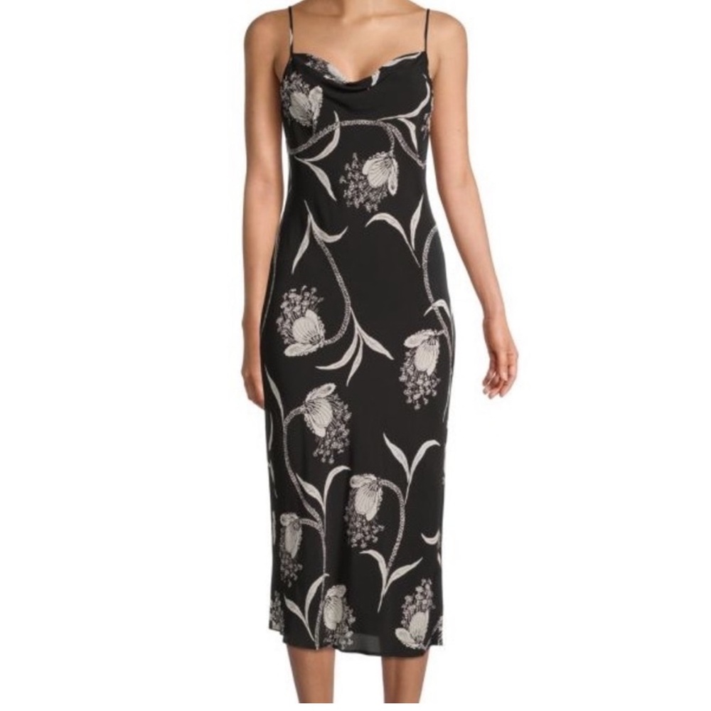 Joie B&W slip‎ dress